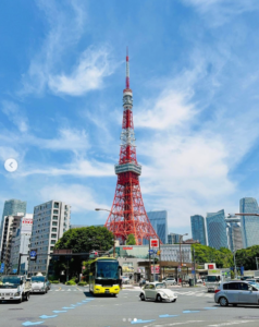 도쿄타워 사진 스팟